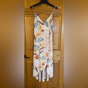 Show Me Your MuMu Floral Wrap Dress XS Adjustable Straps 0-2